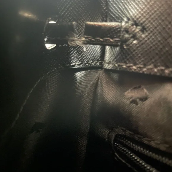 Kate Spade Black Backpack with Flap Closure and Gold Hardware - Picture 7 of 7